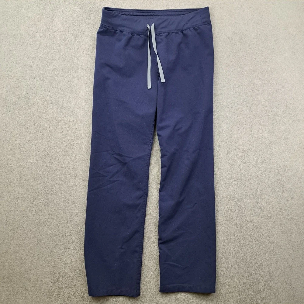FIGS Technical Collection Scrub Pants Navy Blue Men's M Measures 32x31